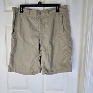 Men's Tan The North Face Cargo Shorts‎ Pockets 34